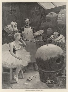De pantomime pudding, een privévoorstelling